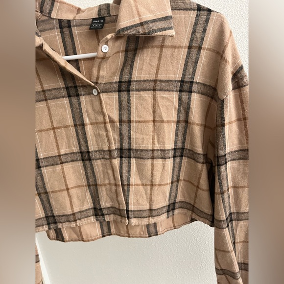 COPY - plaid button up STILL AVAILABLE - Picture 3 of 3